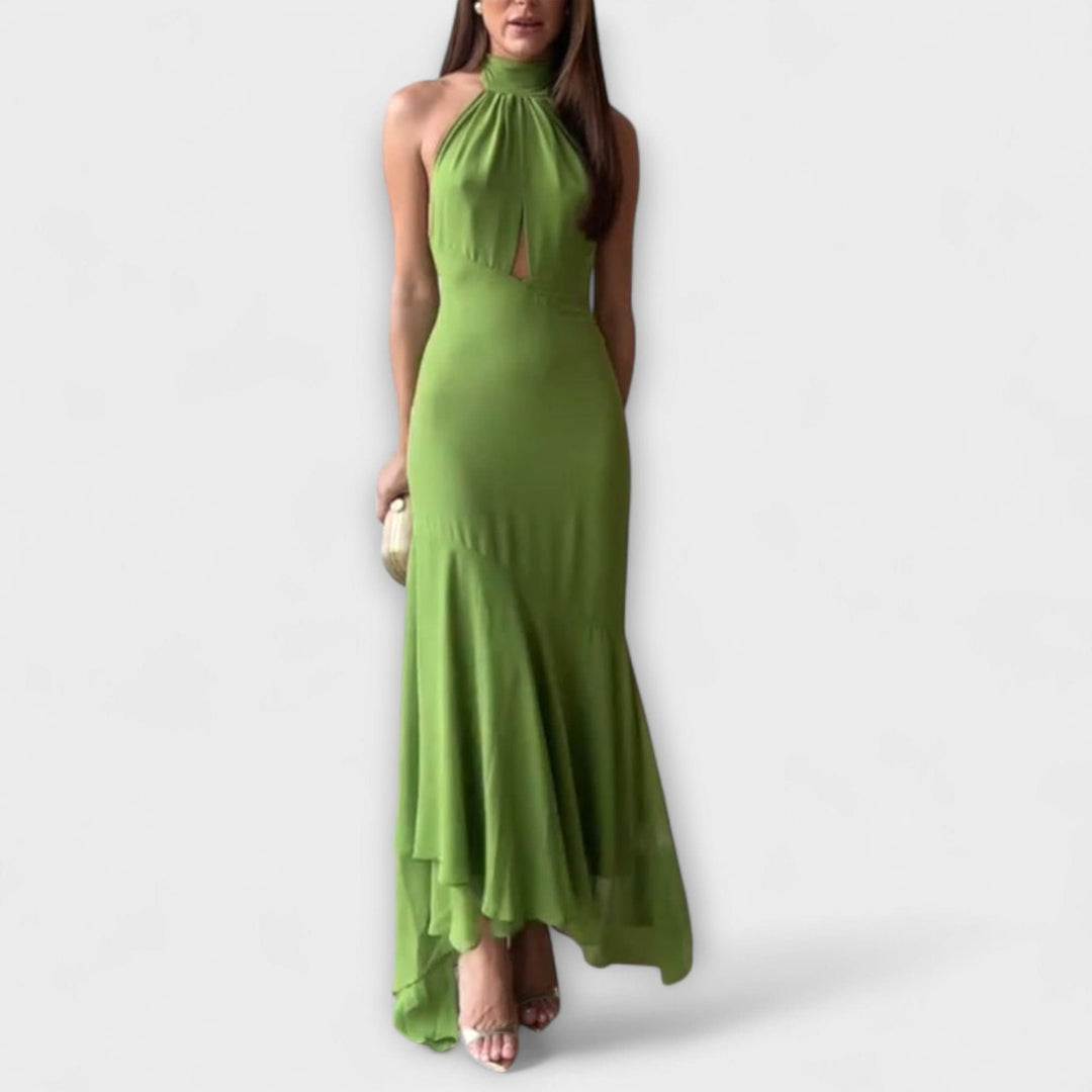 Elodie - Asymetrické maxi šaty s neodolatelnou silhouetou