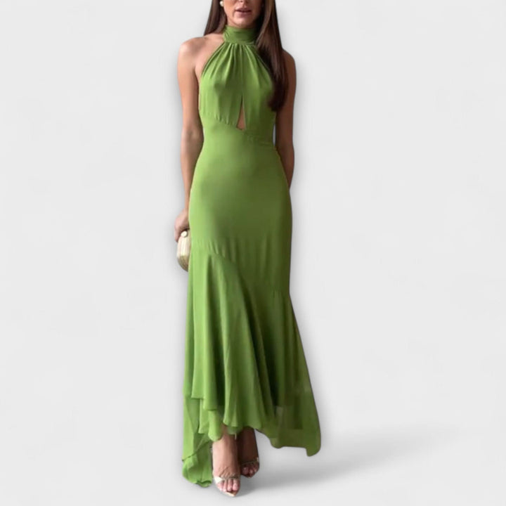 Elodie - Asymetrické maxi šaty s neodolatelnou silhouetou