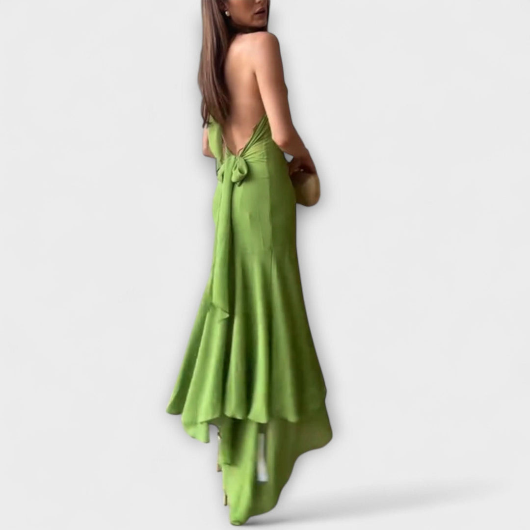 Elodie - Asymetrické maxi šaty s neodolatelnou silhouetou