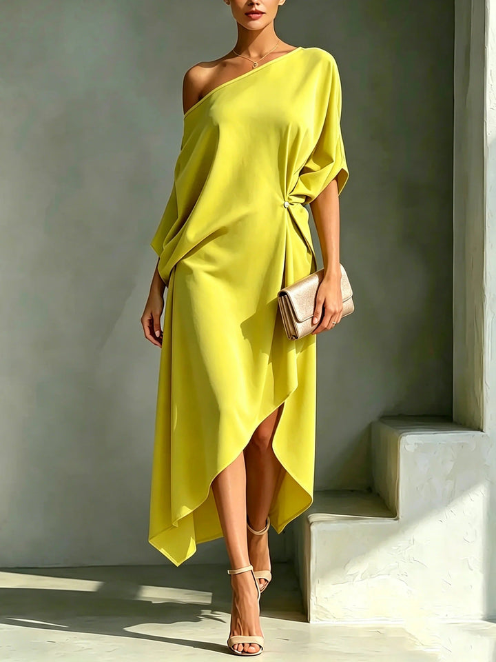 Camila™ | Asymetrické Šaty s Vzdušnou Elegancí