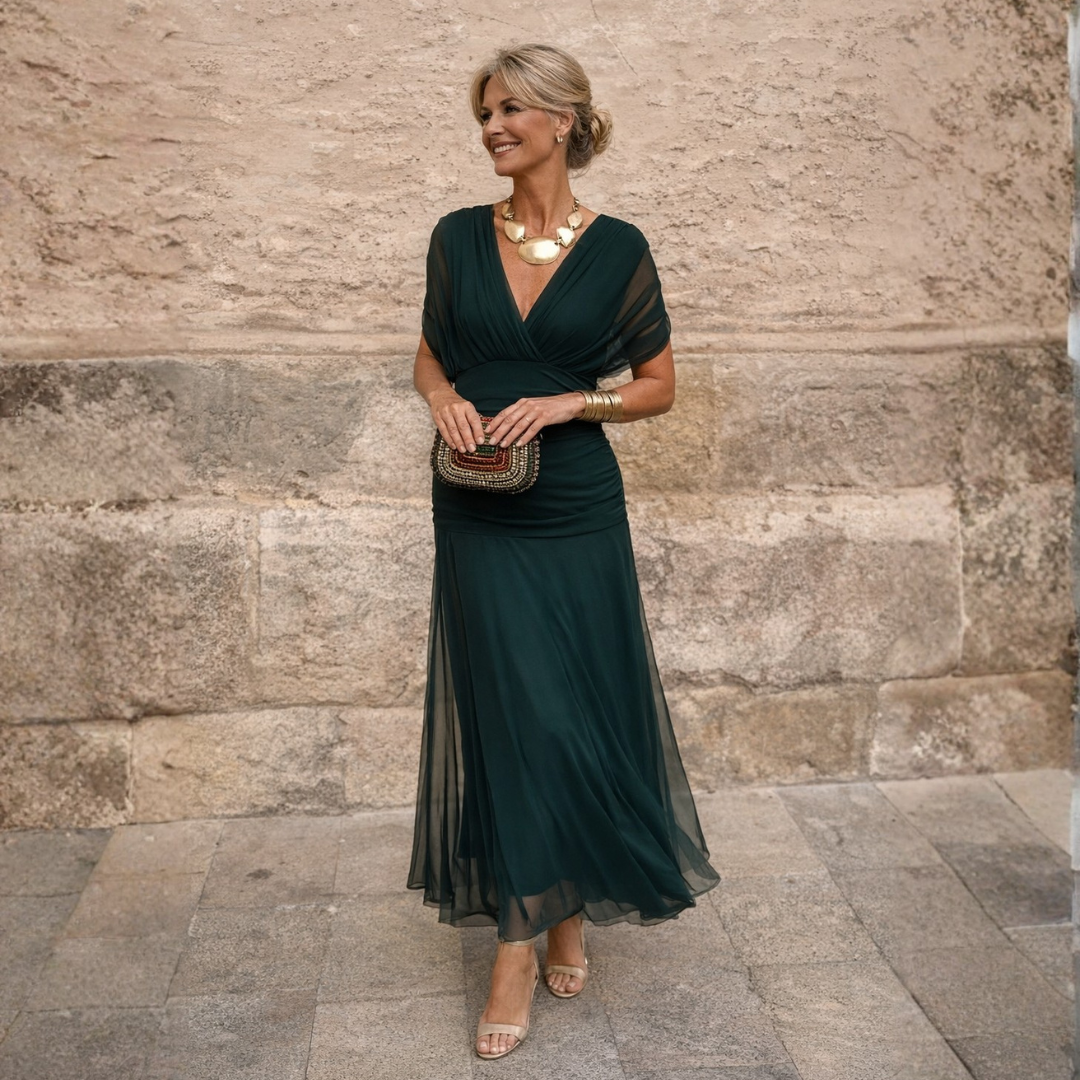 ROSSANA – Maxi šaty s odhalenými rameny