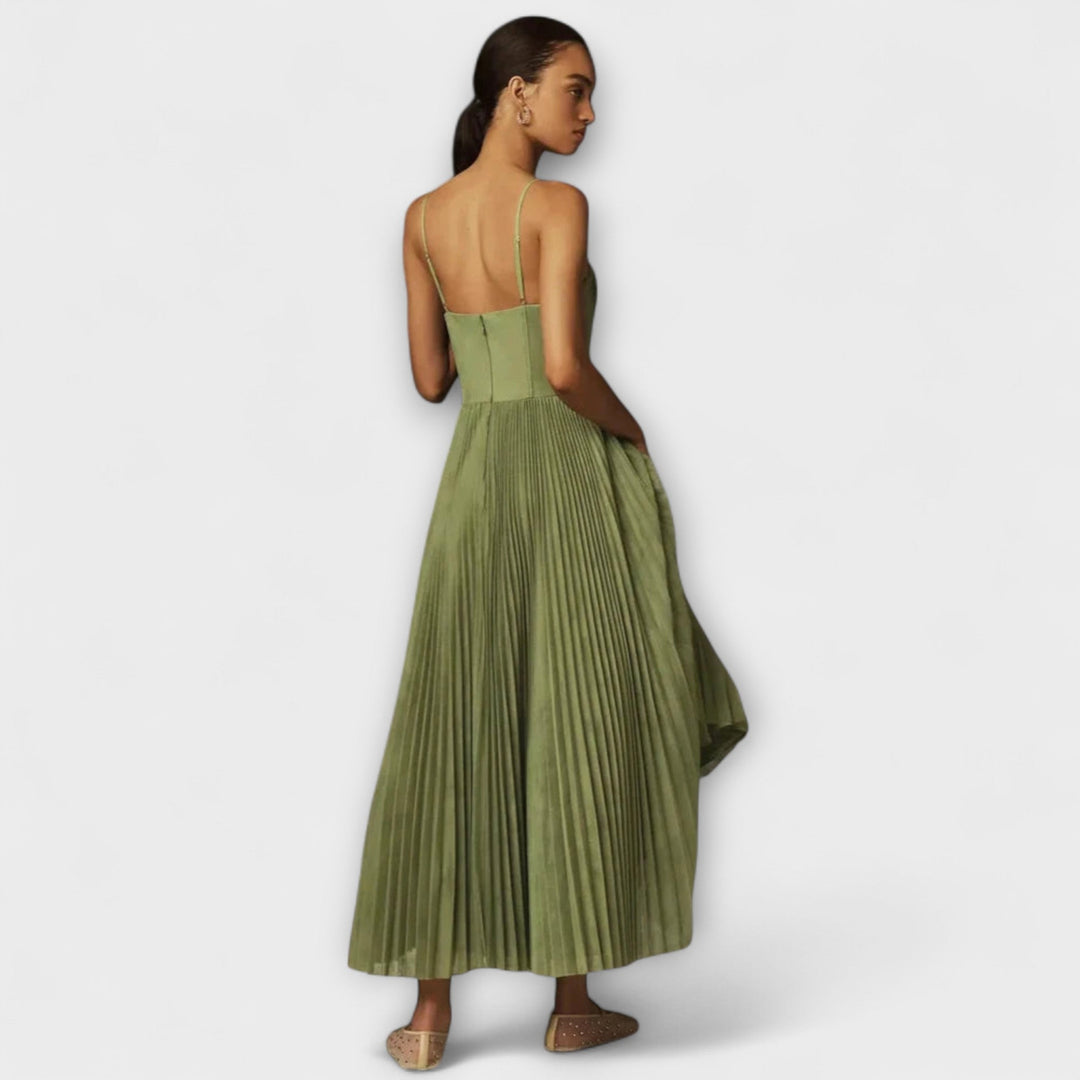 Marilyn – Tylová midi sukně s bustier designem