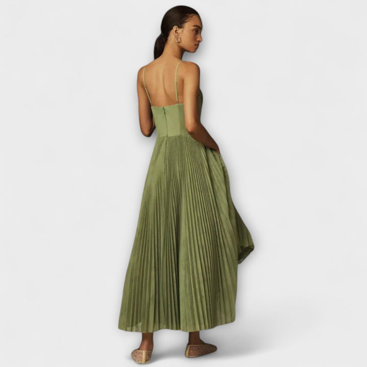 Marilyn – Tylová midi sukně s bustier designem