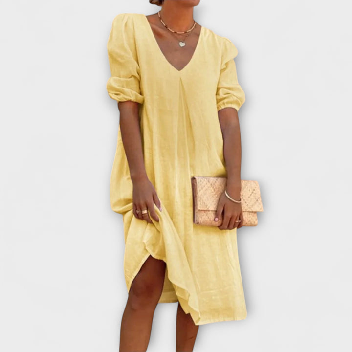 Fanny - Letní šaty s ručně háčkovanými detaily