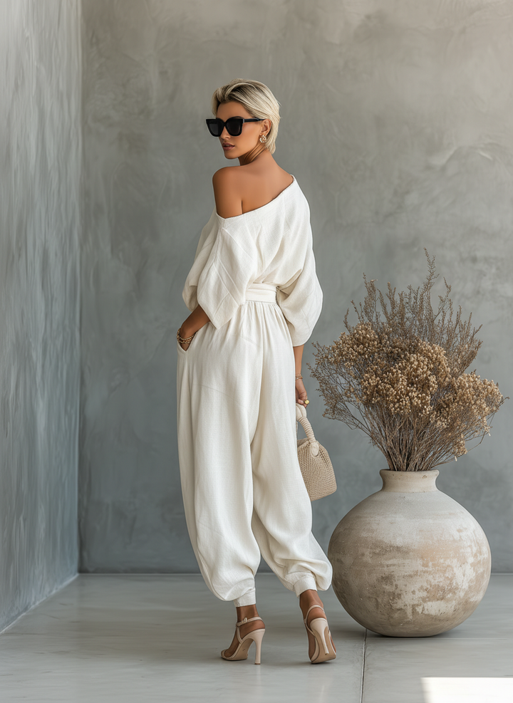 Lněný oblek Off-White