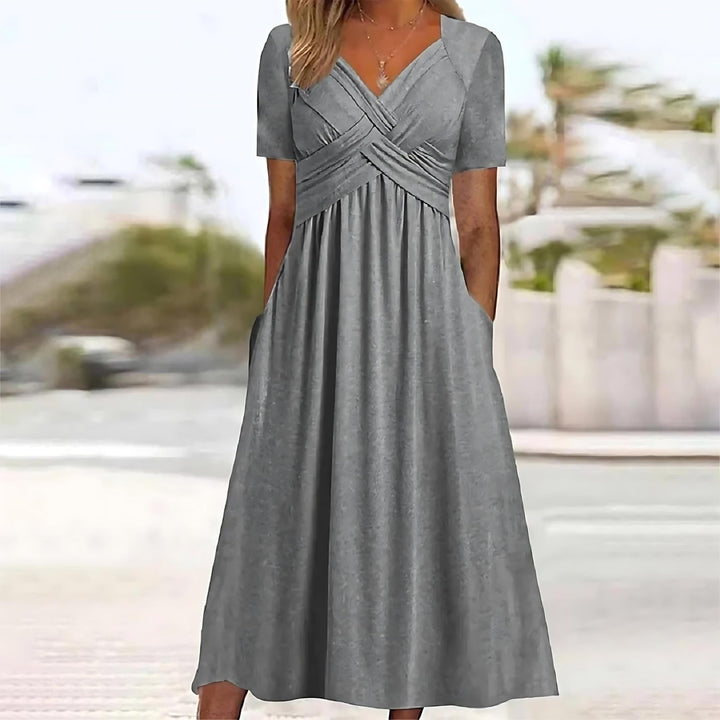 ISADORA | Elegantní midi šaty A-line