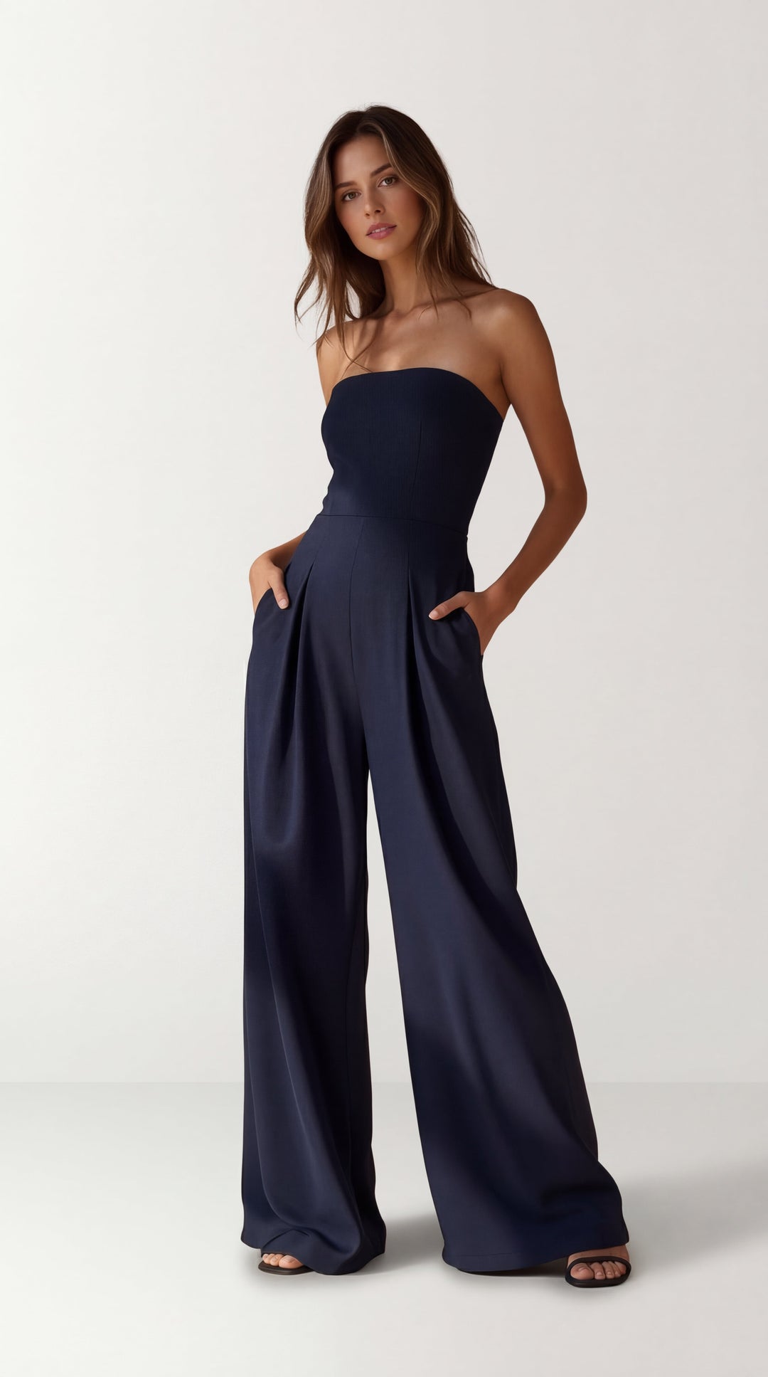 Viola™ | Jumpsuit bez ramínek
