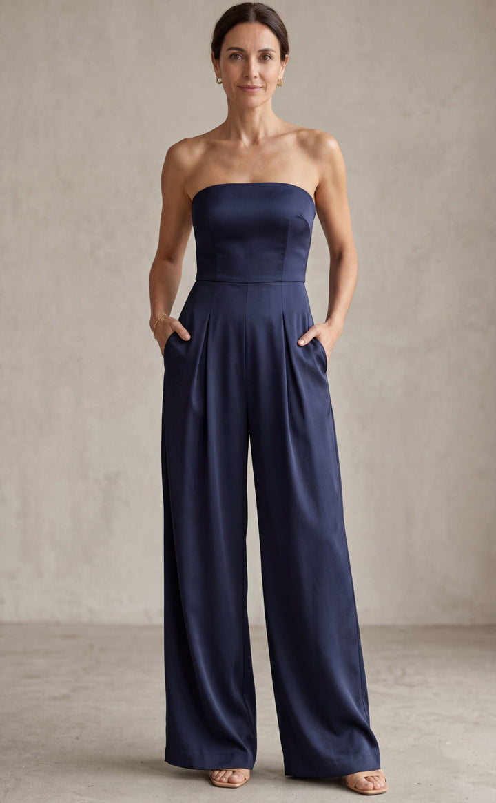 Viola™ | Jumpsuit bez ramínek