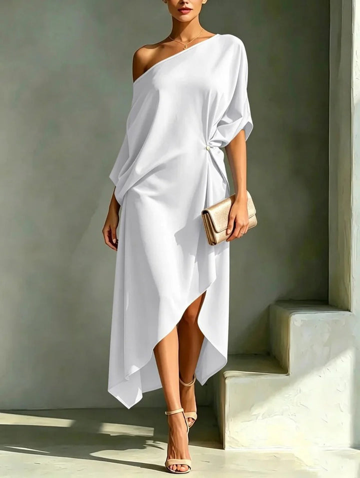 Camila™ | Asymetrické Šaty s Vzdušnou Elegancí