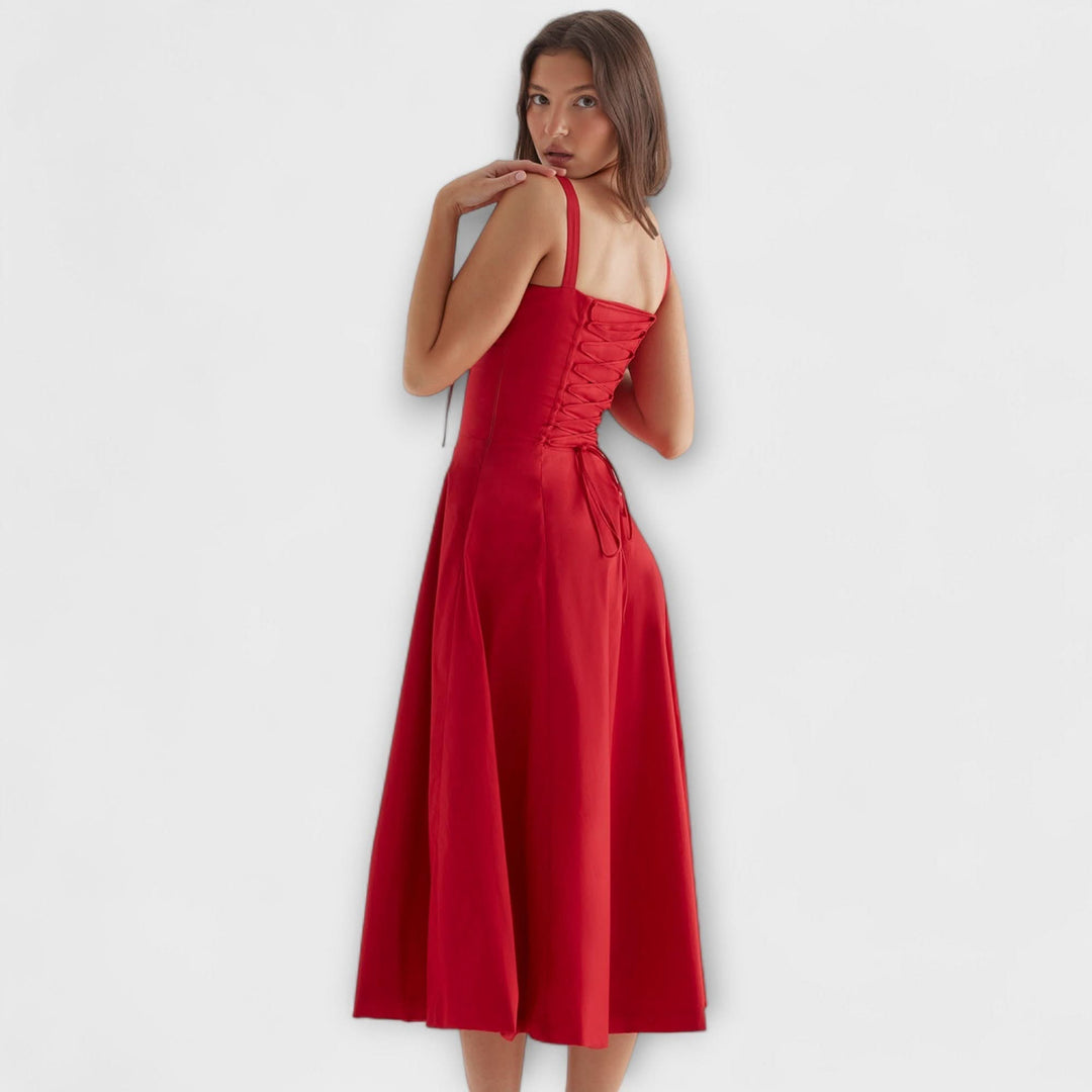 Zipporas - Přizpůsobený dress s moderním jarním květinovým potiskem