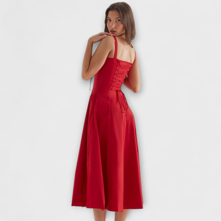Zipporas - Přizpůsobený dress s moderním jarním květinovým potiskem