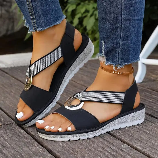Zéphiriane™ | Elegantní Sandály s Nastavitelným Upevněním