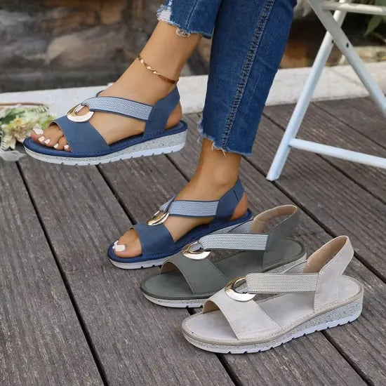 Zéphiriane™ | Elegantní Sandály s Nastavitelným Upevněním