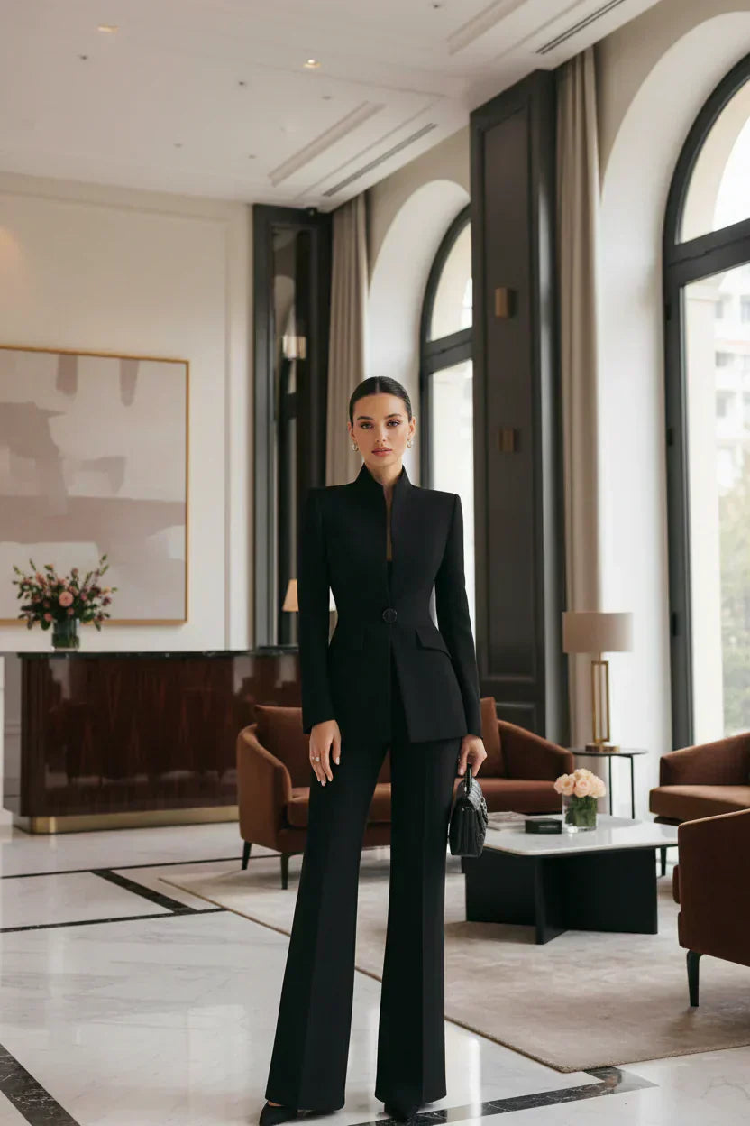 Georgina | Sada sako a palazzo kalhoty