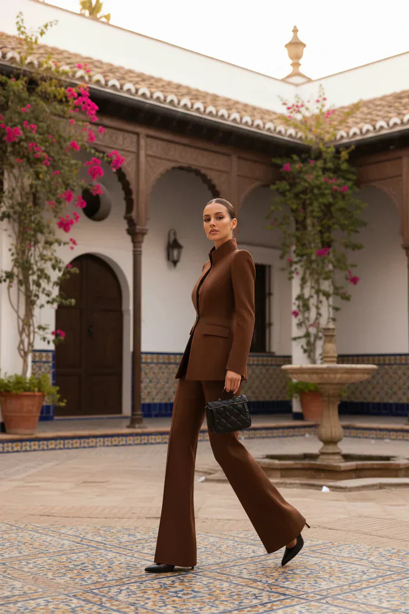 Georgina | Sada sako a palazzo kalhoty