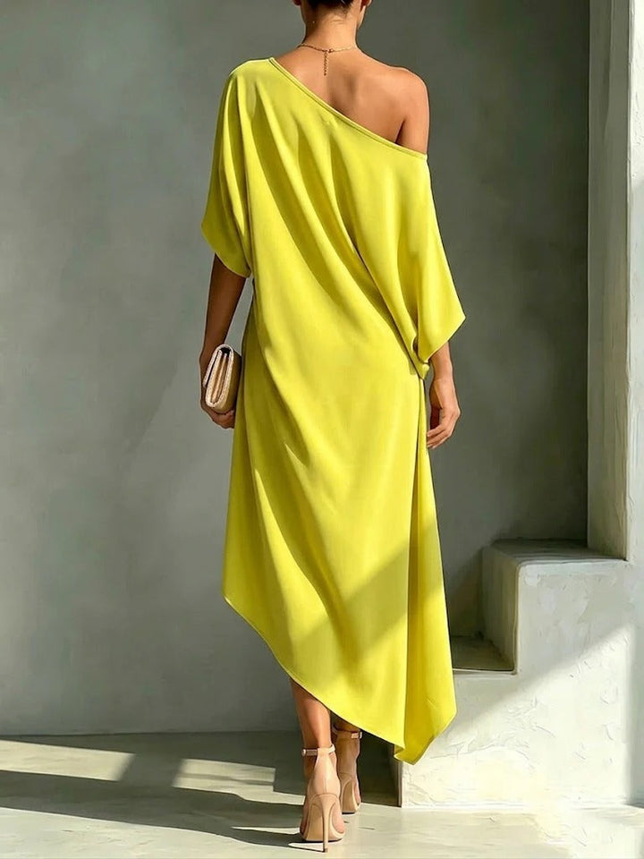Camila™ | Asymetrické Šaty s Vzdušnou Elegancí